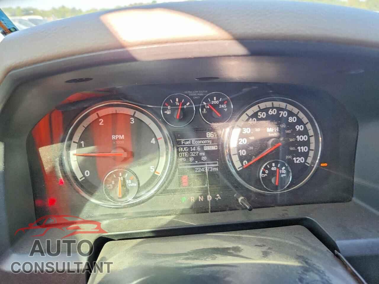 DODGE RAM 2500 2012 - 3C6UD5HL0CG199608