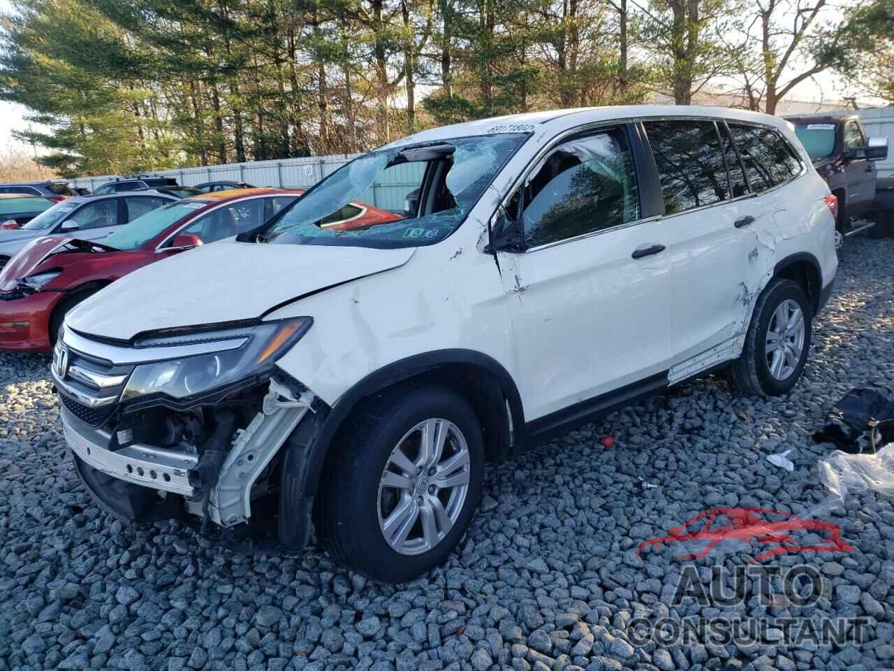 HONDA PILOT 2018 - 5FNYF6H13JB066465