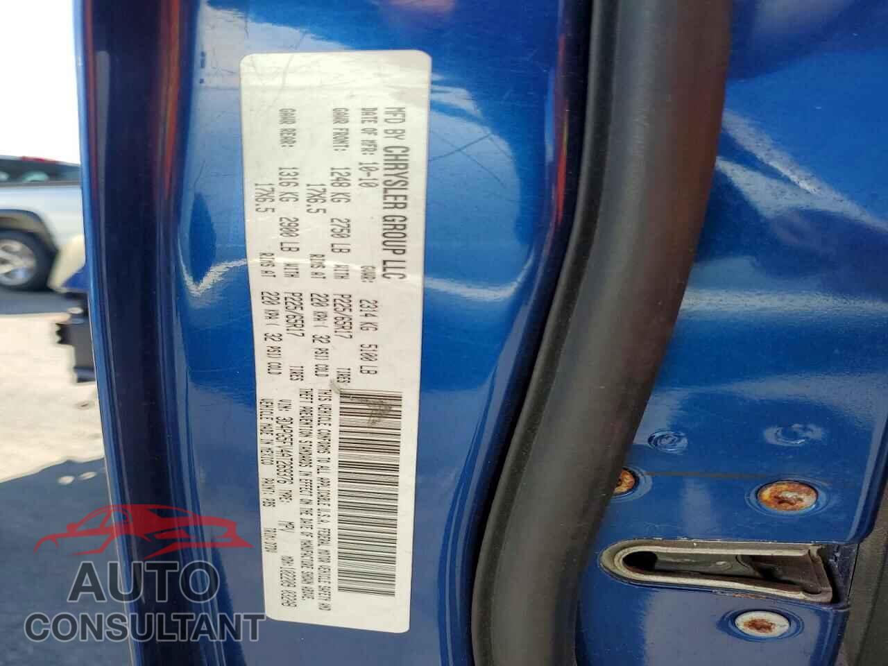 DODGE JOURNEY 2010 - 3D4PG5FV4AT269376