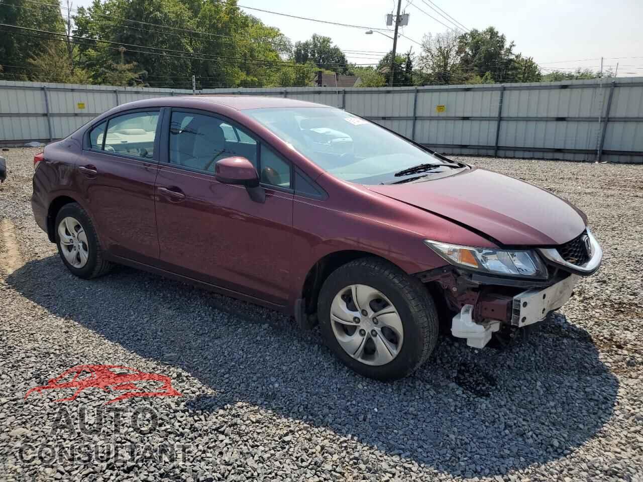 HONDA CIVIC 2013 - 2HGFB2F59DH573775