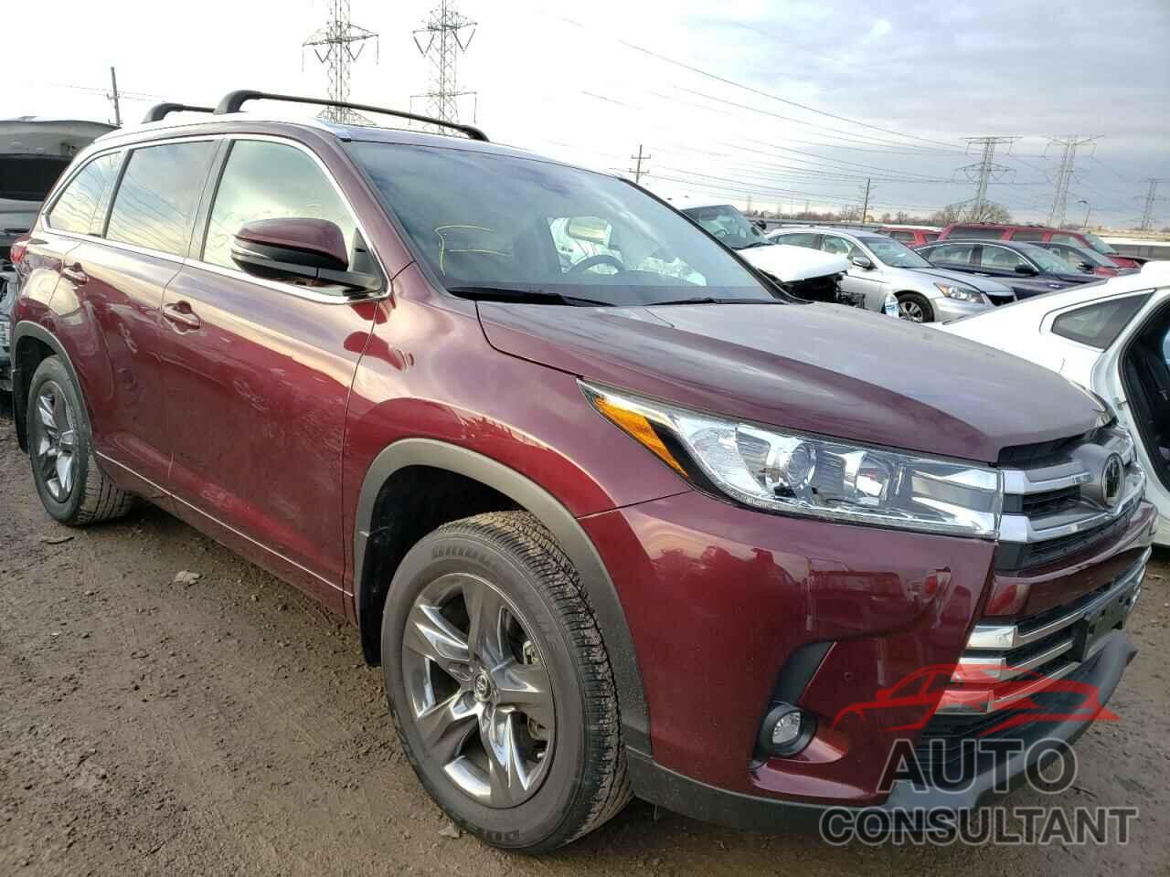 TOYOTA HIGHLANDER 2019 - 5TDDZRFH6KS951540