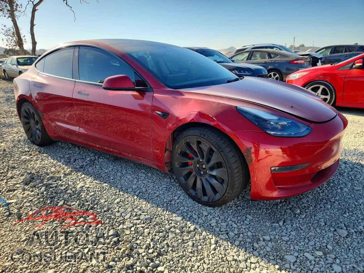 TESLA MODEL 3 2022 - 5YJ3E1EC0NF242044