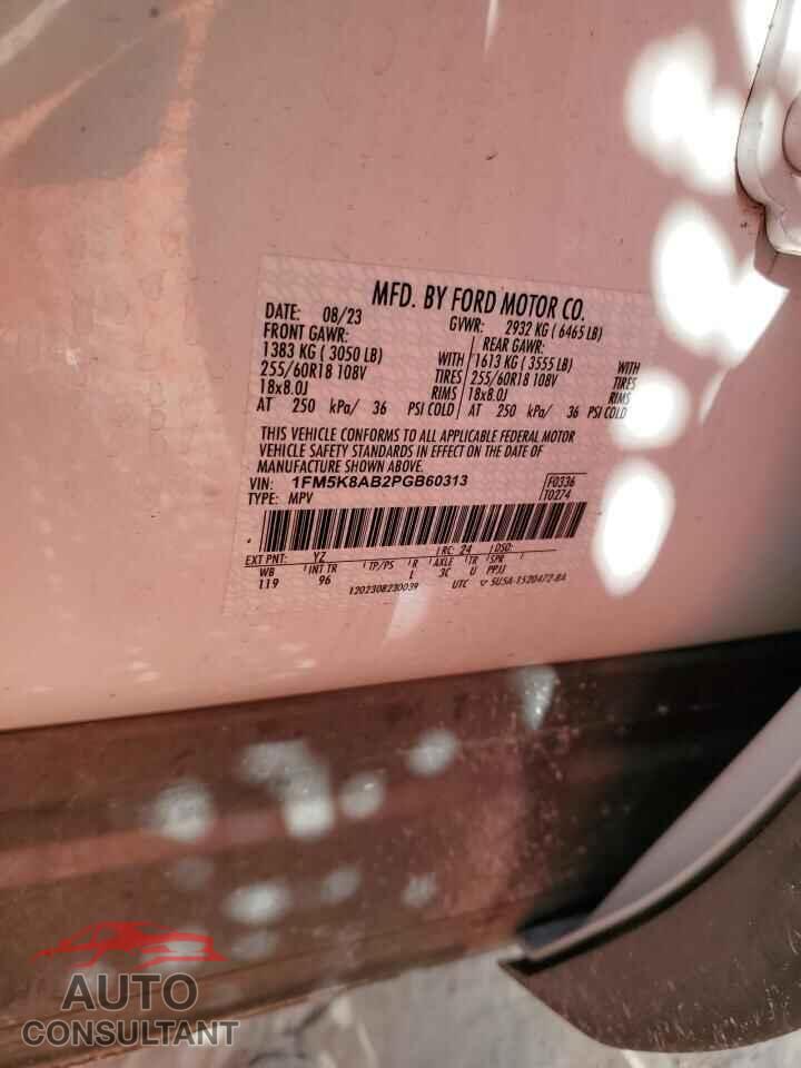 FORD EXPLORER 2023 - 1FM5K8AB2PGB60313