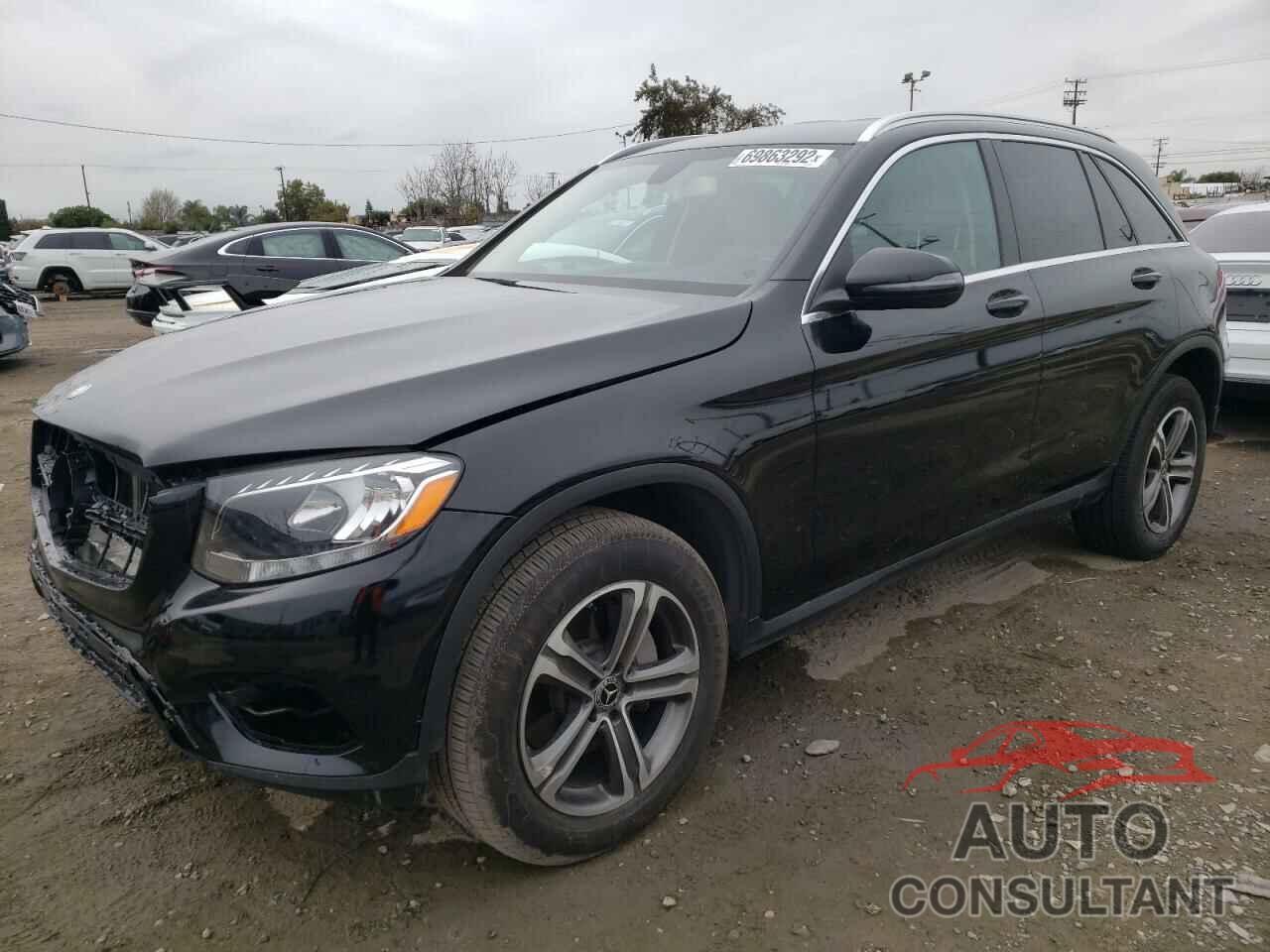 MERCEDES-BENZ GLC-CLASS 2017 - WDC0G4JB5HF262408