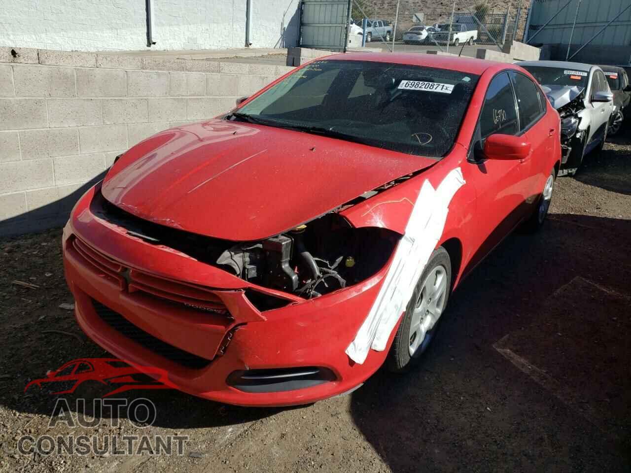 DODGE DART 2016 - 1C3CDFAA6GD750232