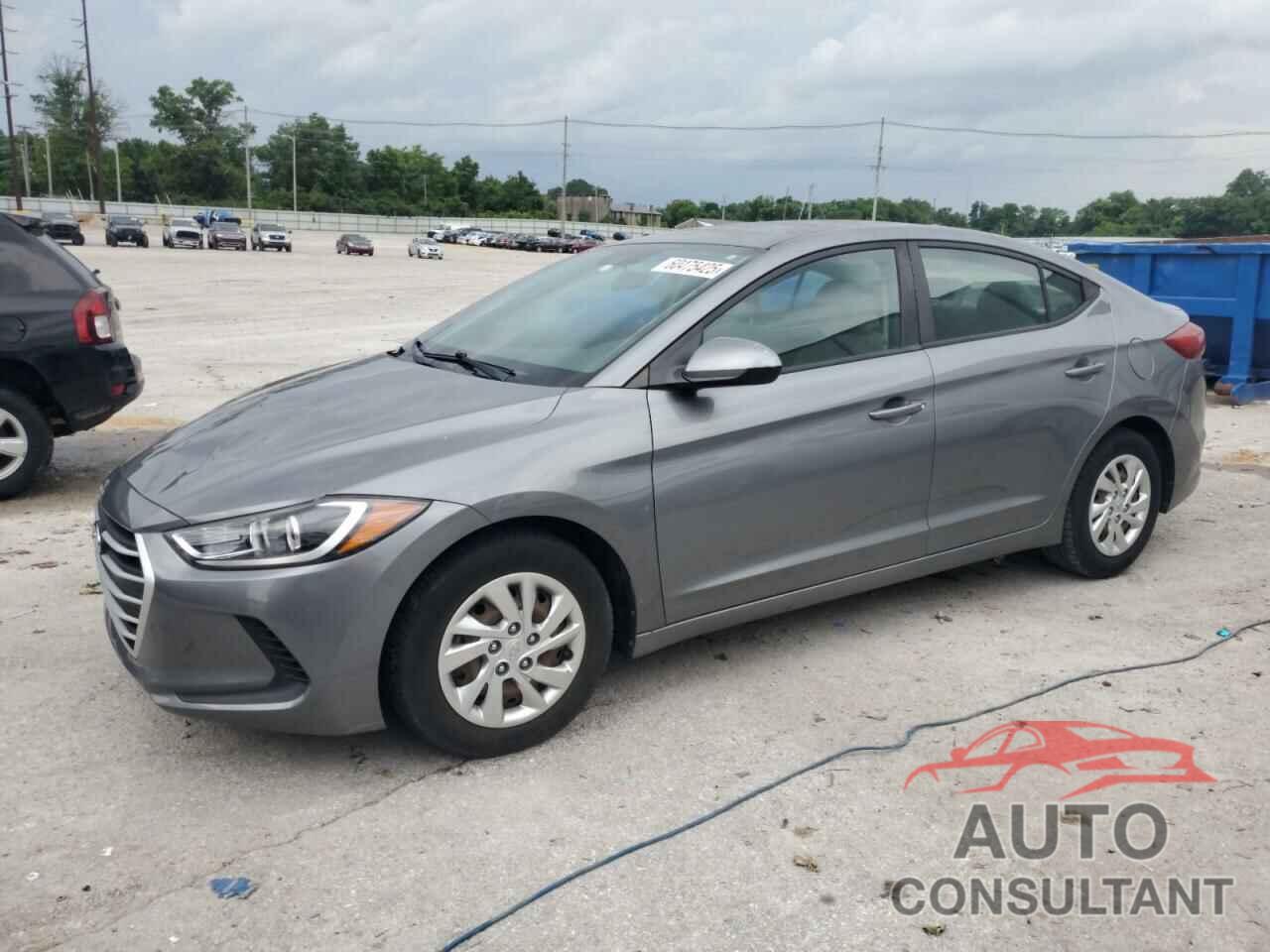 HYUNDAI ELANTRA 2017 - KMHD74LF9HU077437