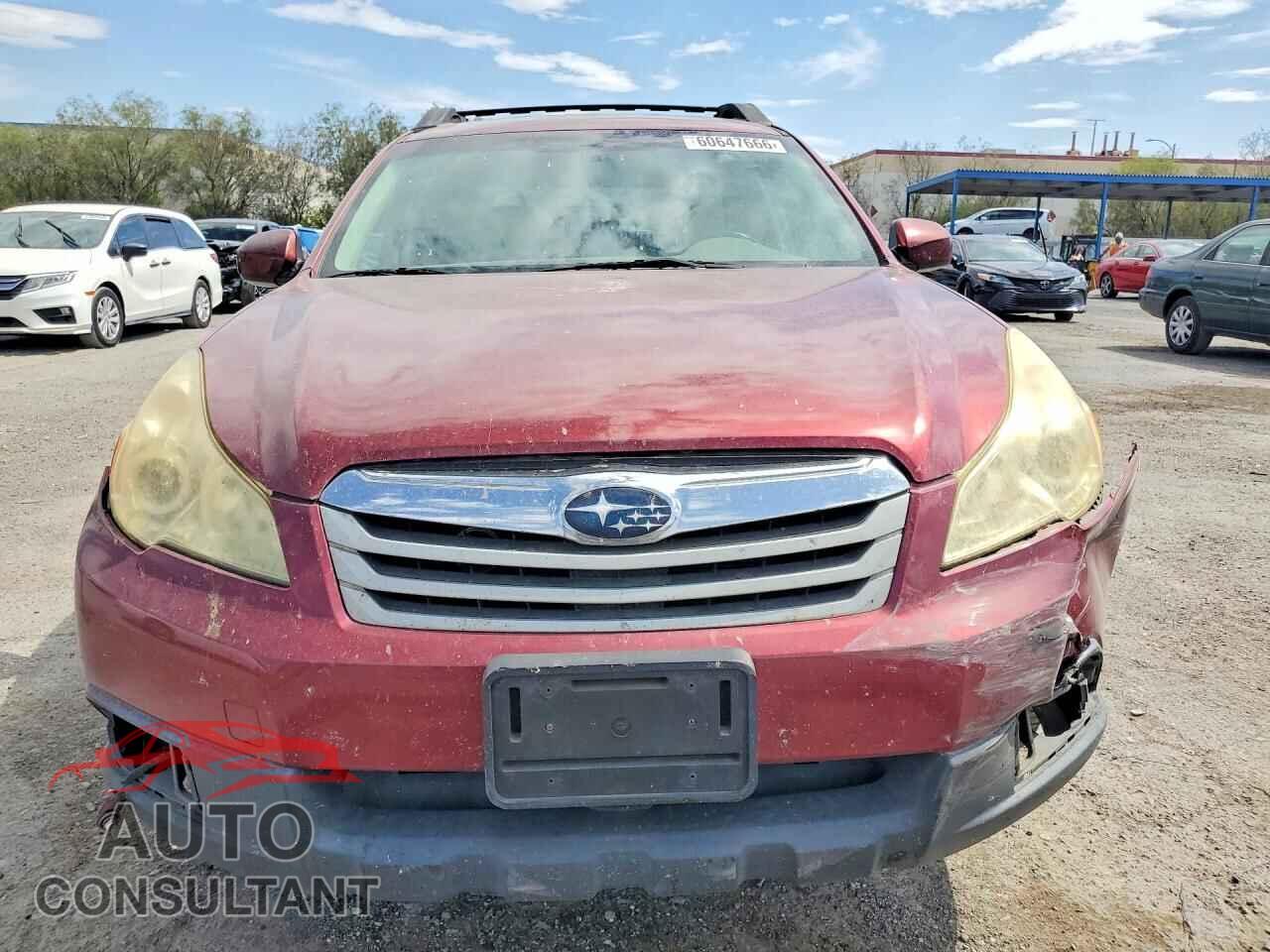 SUBARU OUTBACK 2011 - 4S4BRBCC7B3391693