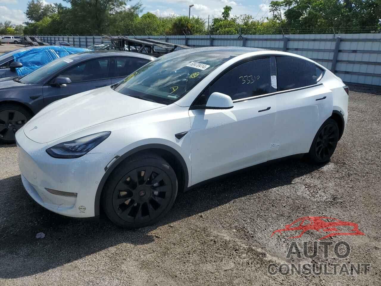 TESLA MODEL Y 2021 - 5YJYGDED2MF114266