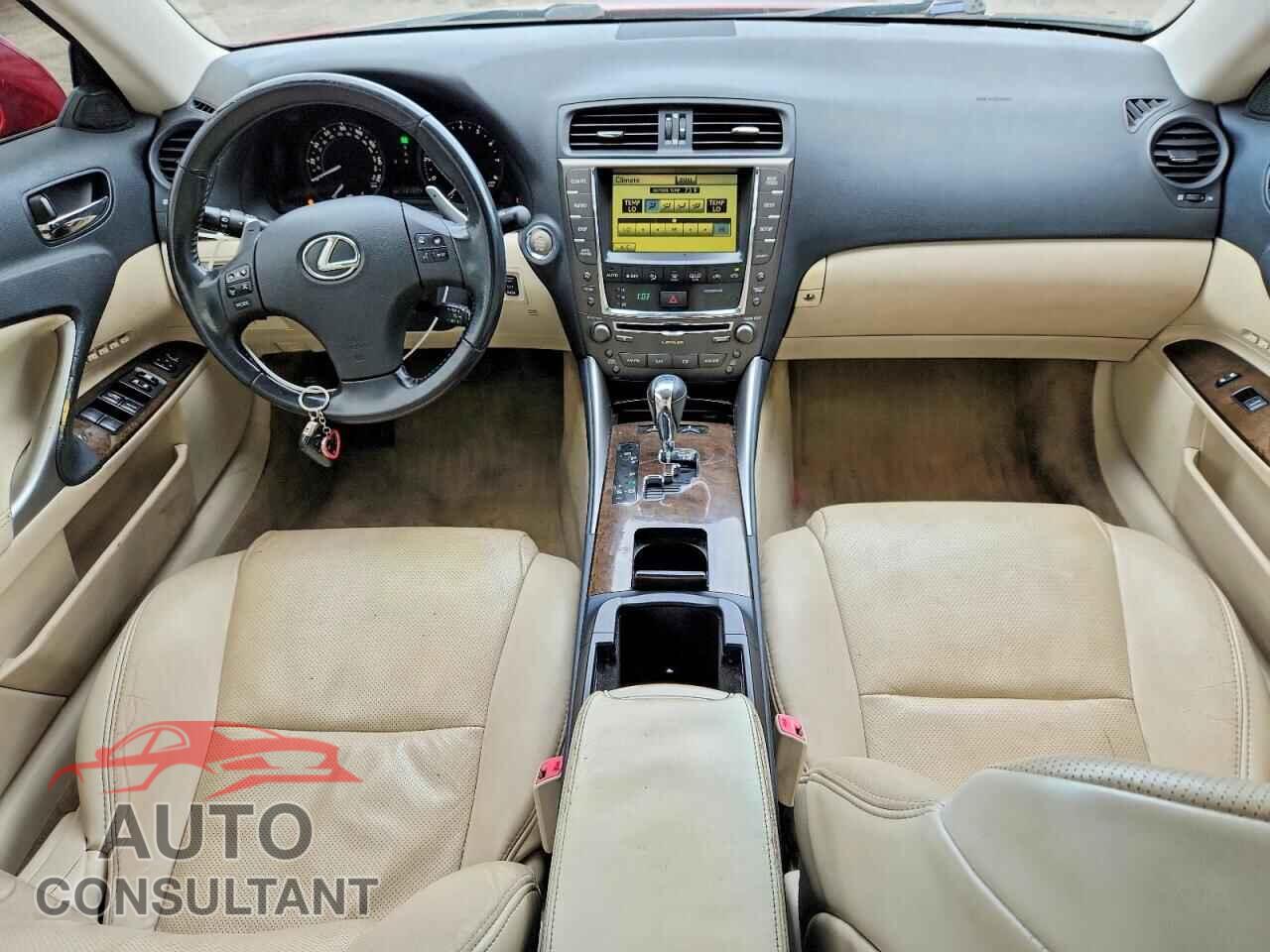 LEXUS IS 2010 - JTHFF2C25A2514495