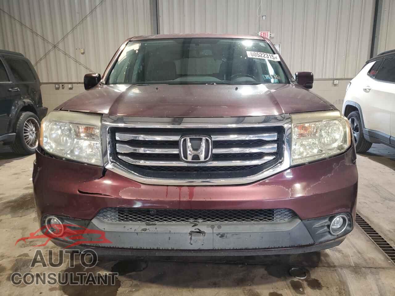 HONDA PILOT 2013 - 5FNYF4H52DB066906