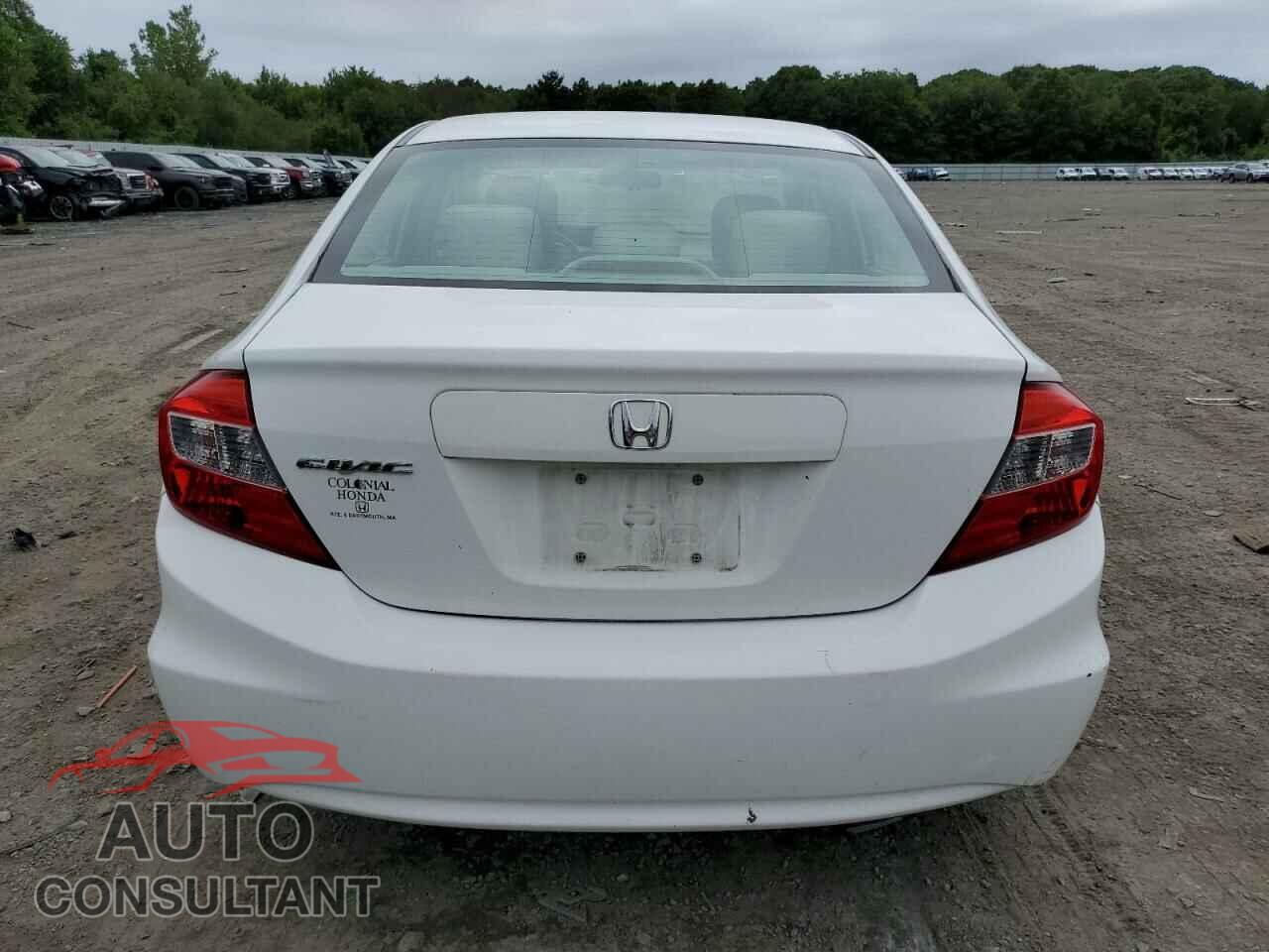 HONDA CIVIC 2012 - 2HGFB2F54CH569003