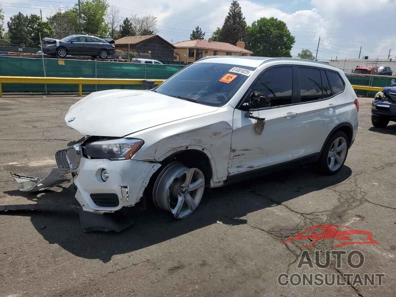 BMW X3 2017 - 5UXWX9C58H0T00543
