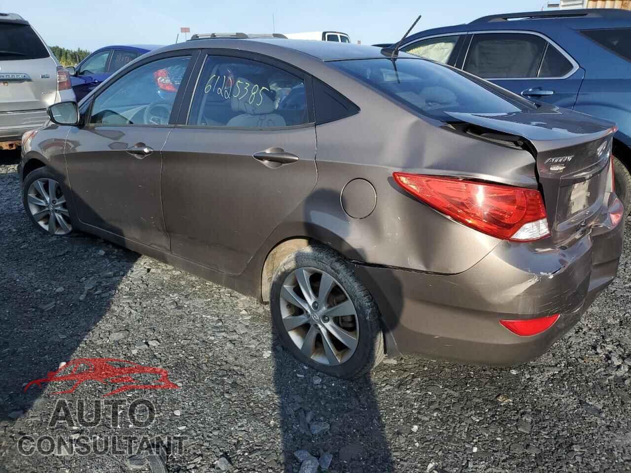 HYUNDAI ACCENT 2012 - KMHCU4AE1CU085250