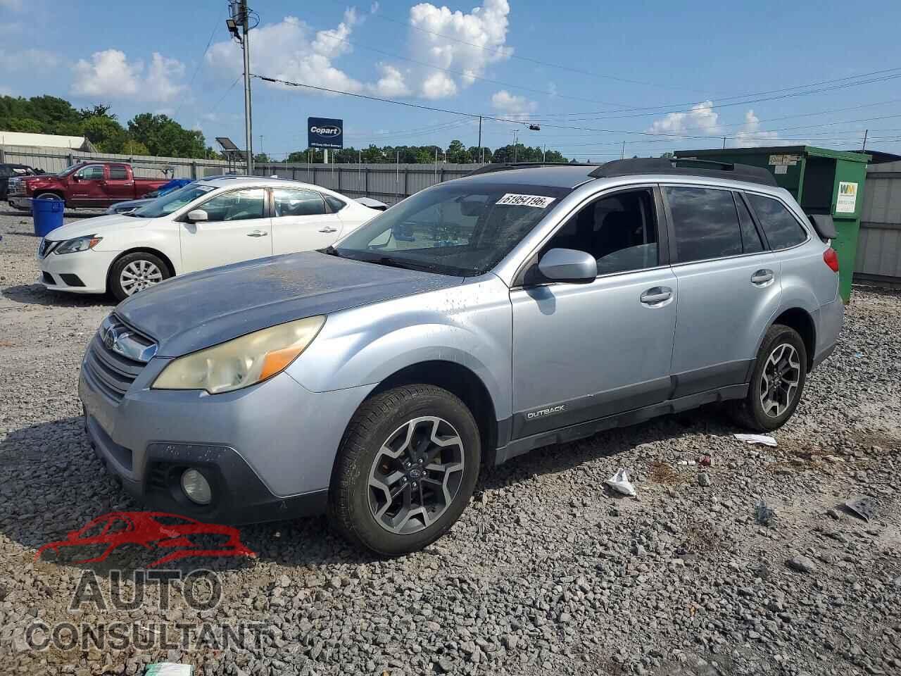 SUBARU OUTBACK 2014 - 4S4BRBCC9E3206239