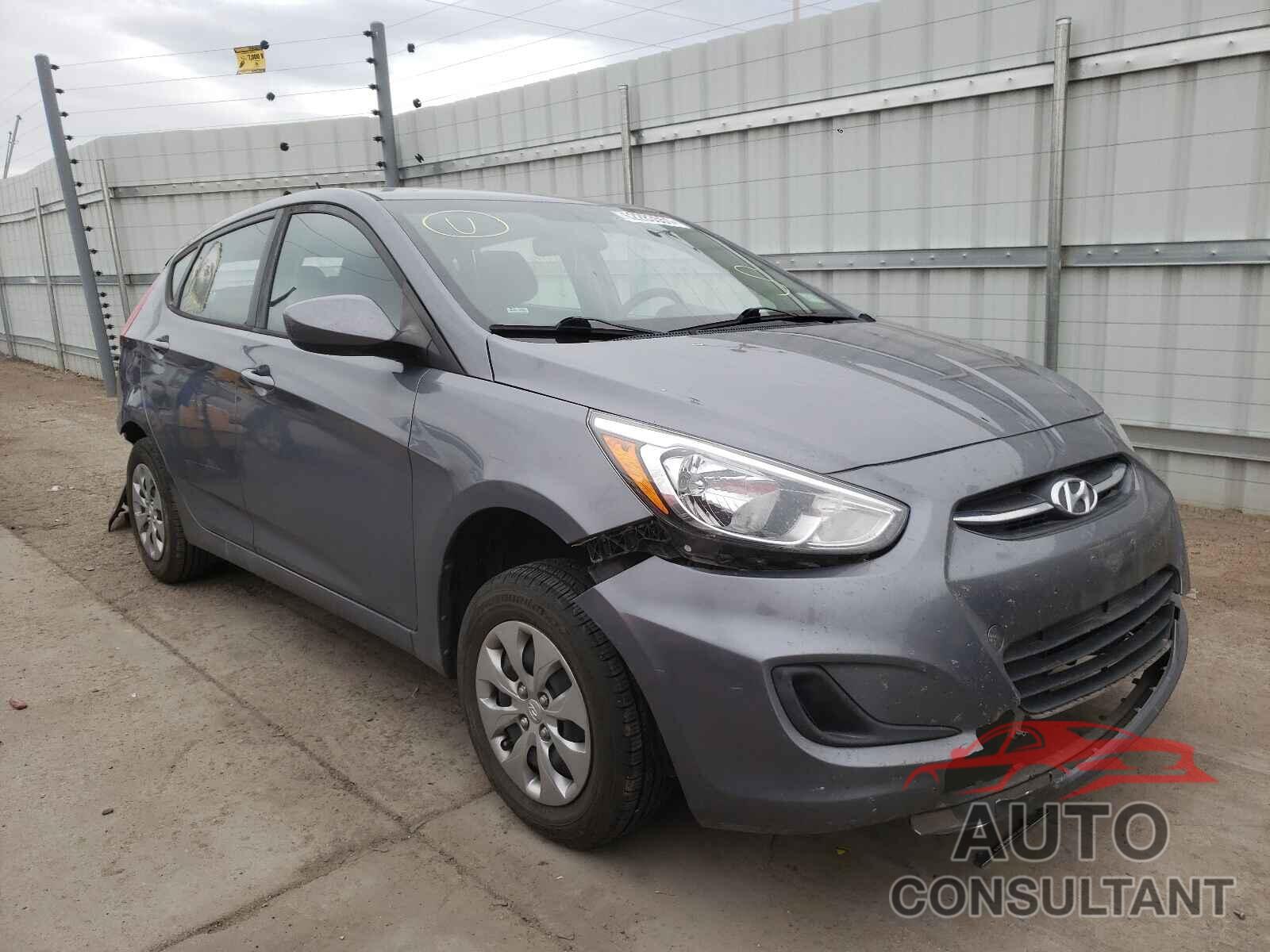 HYUNDAI ACCENT 2017 - KMHCT5AE6HU310486