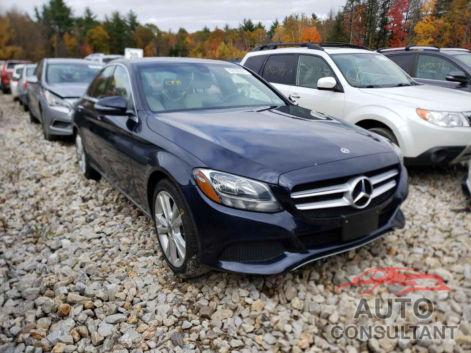 MERCEDES-BENZ C-CLASS 2018 - 55SWF4JB7JU248375