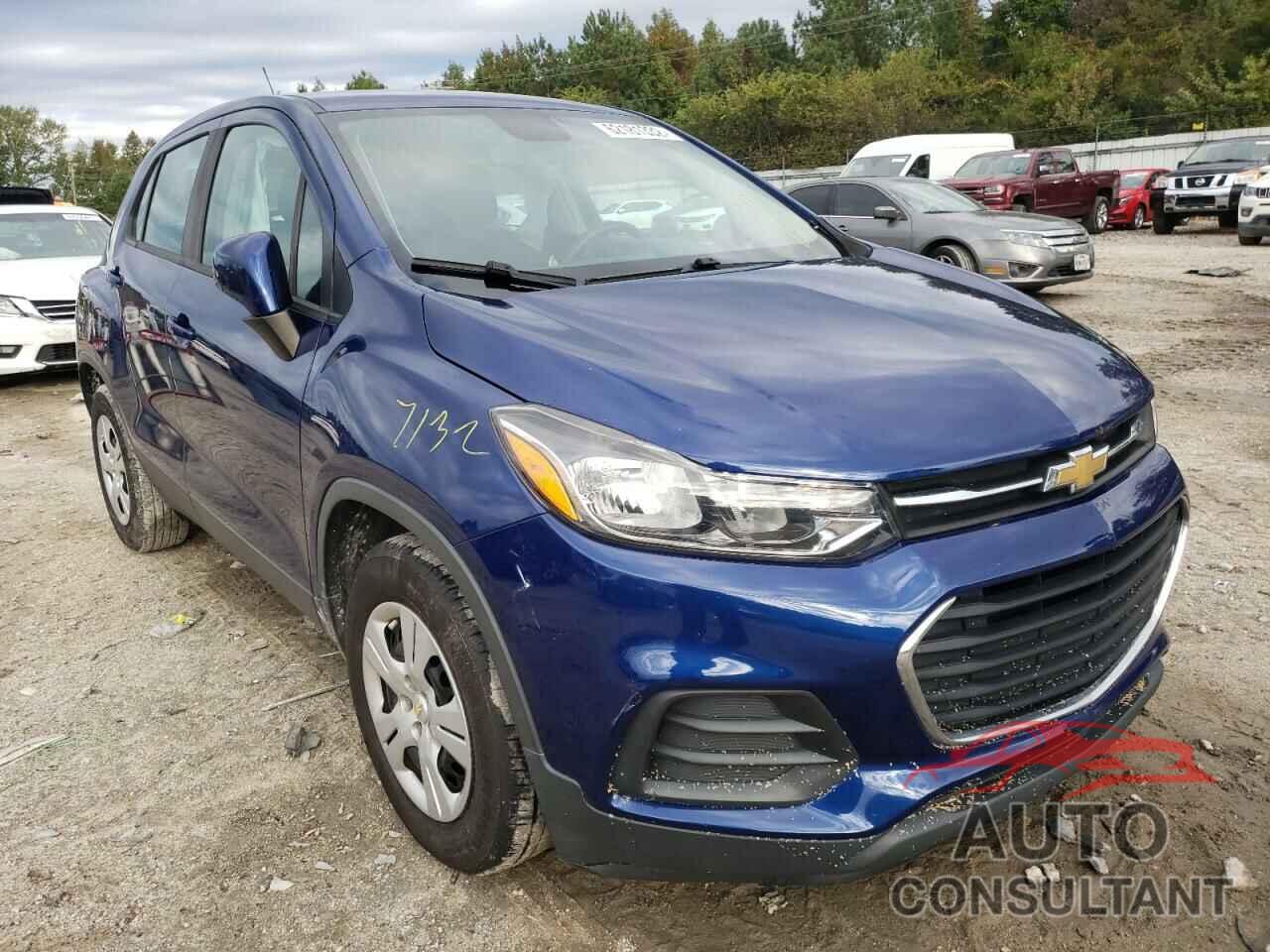 CHEVROLET TRAX 2017 - 3GNCJKSB8HL134474