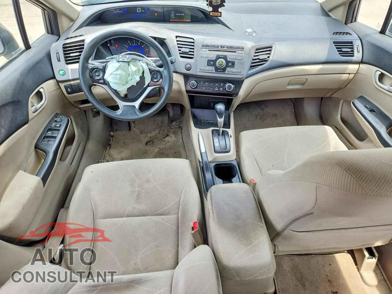 HONDA CIVIC 2012 - 19XFB2F55CE061021