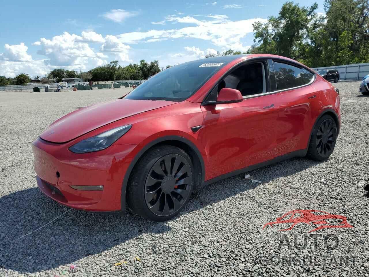 TESLA MODEL Y 2022 - 7SAYGDEF8NF463678