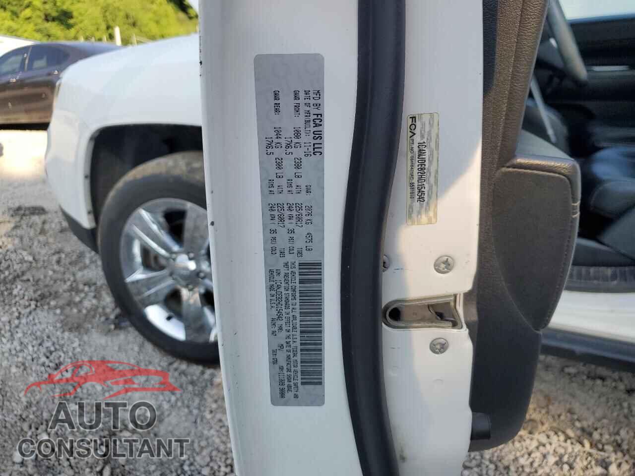 JEEP COMPASS 2017 - 1C4NJDEB2HD154542
