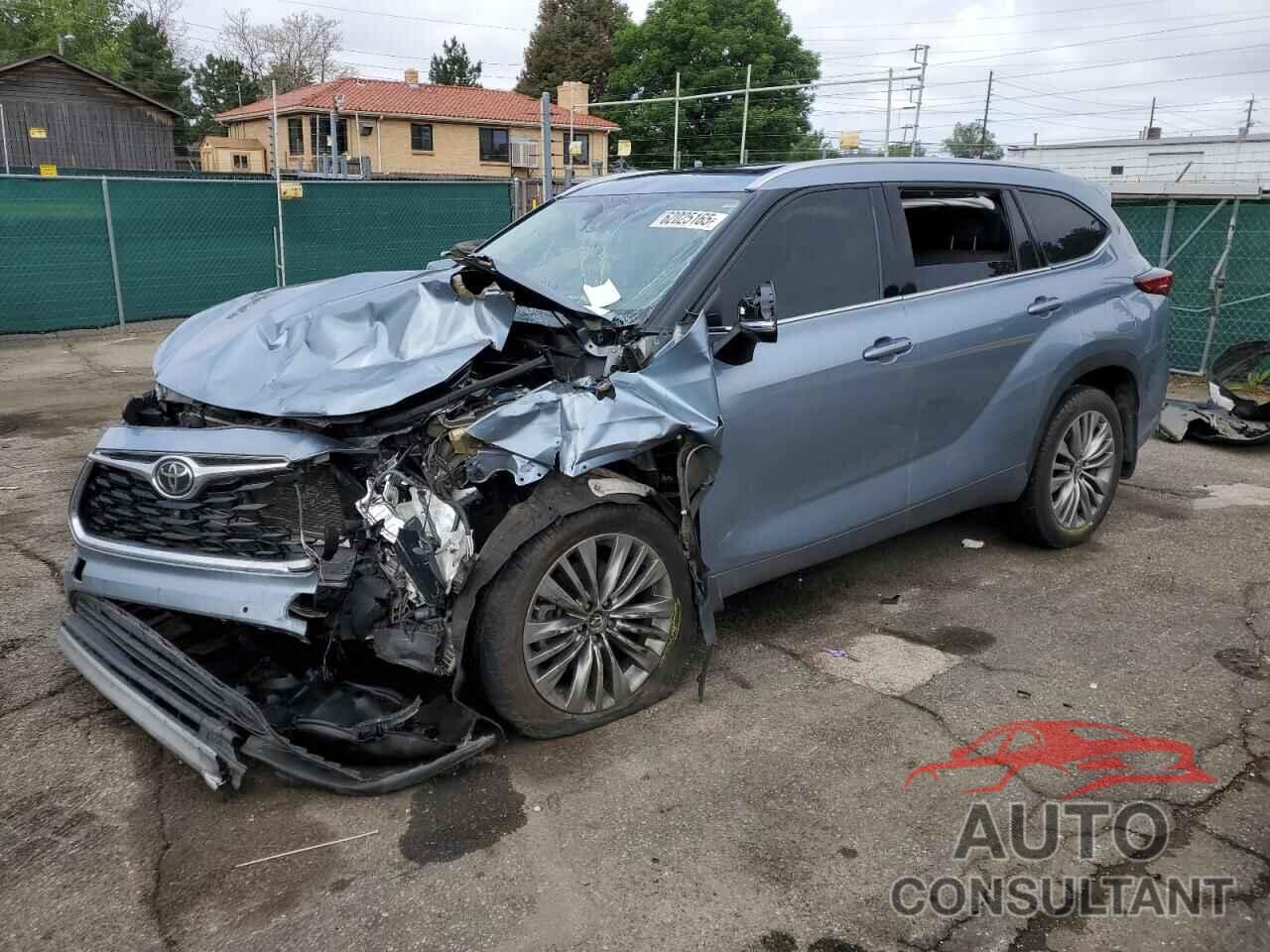 TOYOTA HIGHLANDER 2021 - 5TDFZRBH8MS156782