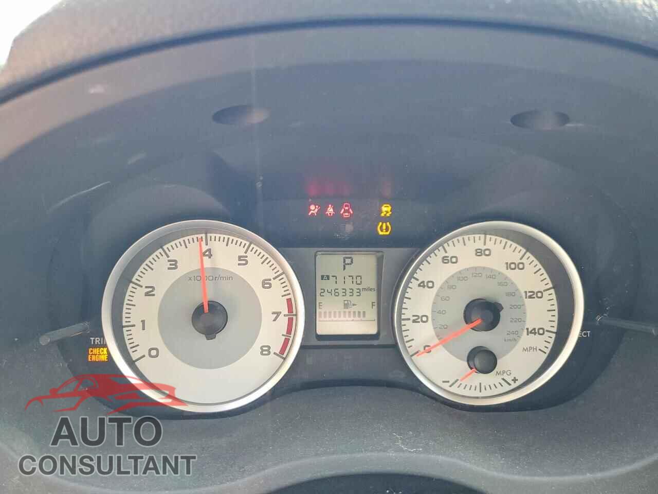 SUBARU IMPREZA 2013 - JF1GPAC64DH808963