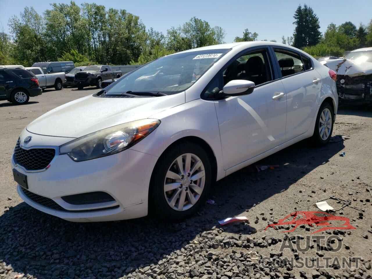 KIA FORTE 2016 - KNAFX4A69G5462874