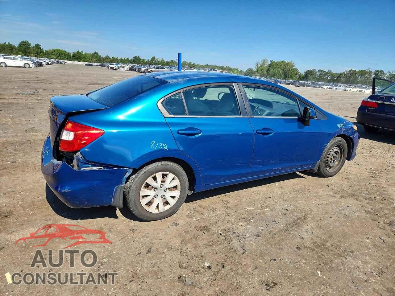 HONDA CIVIC 2012 - 2HGFB2F59CH540533