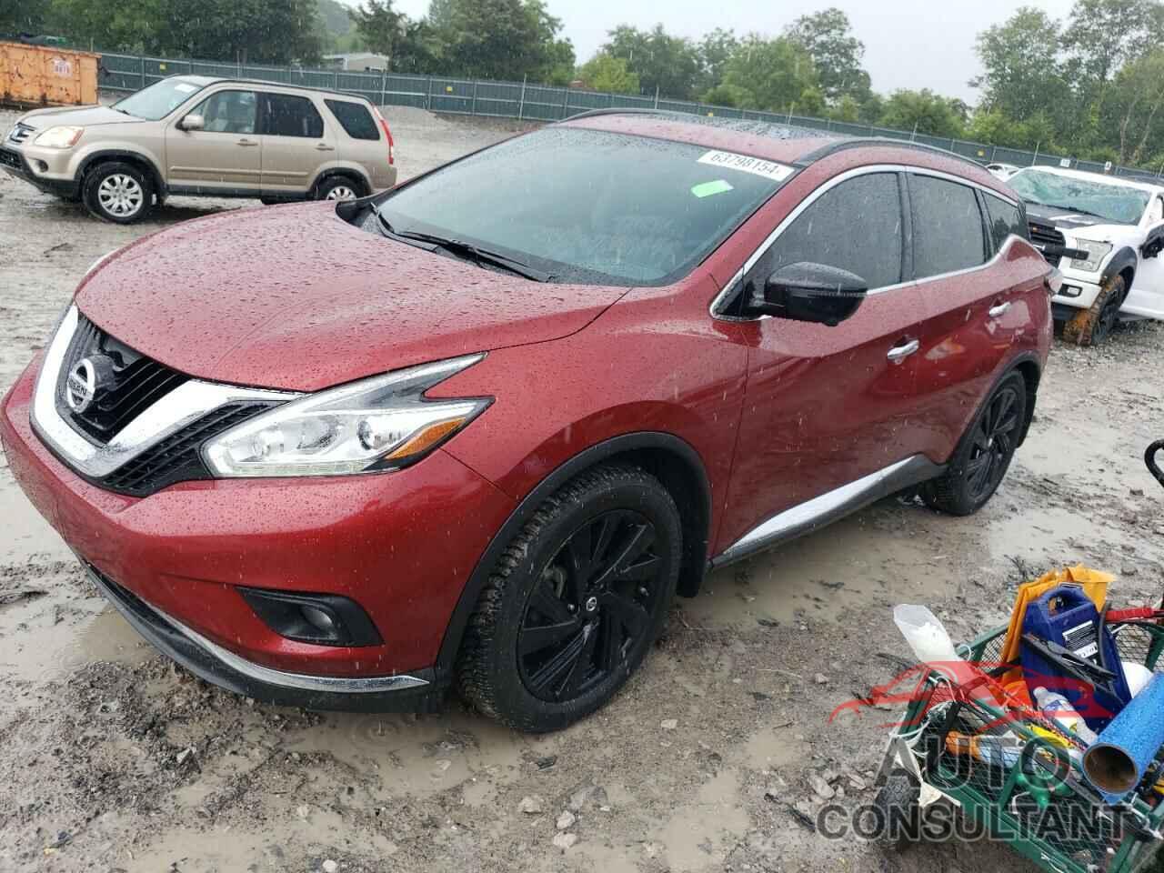 NISSAN MURANO 2017 - 5N1AZ2MG1HN170133