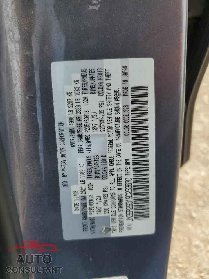 MAZDA CX-7 2009 - JM3ER293190233670