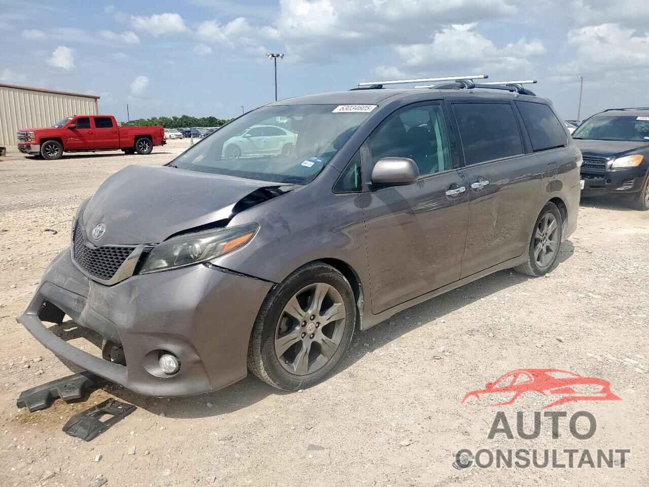 TOYOTA SIENNA 2015 - 5TDXK3DC6FS638564