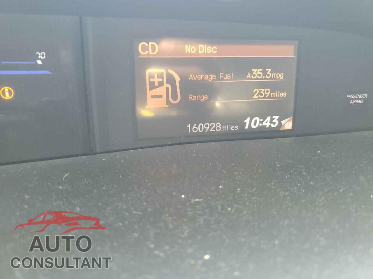 HONDA CIVIC 2012 - 2HGFG3B52CH500422