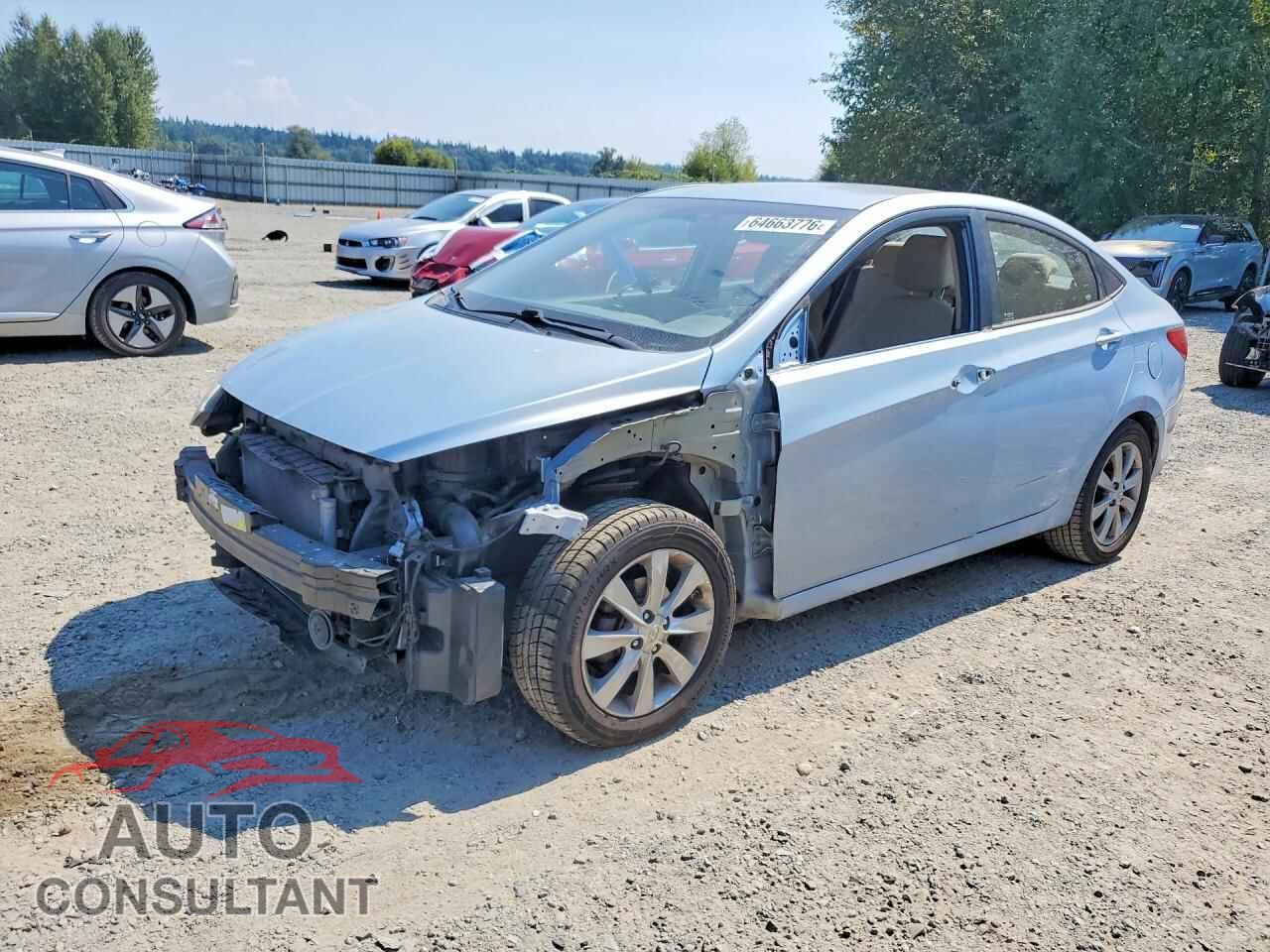 HYUNDAI ACCENT 2012 - KMHCU4AE4CU048080