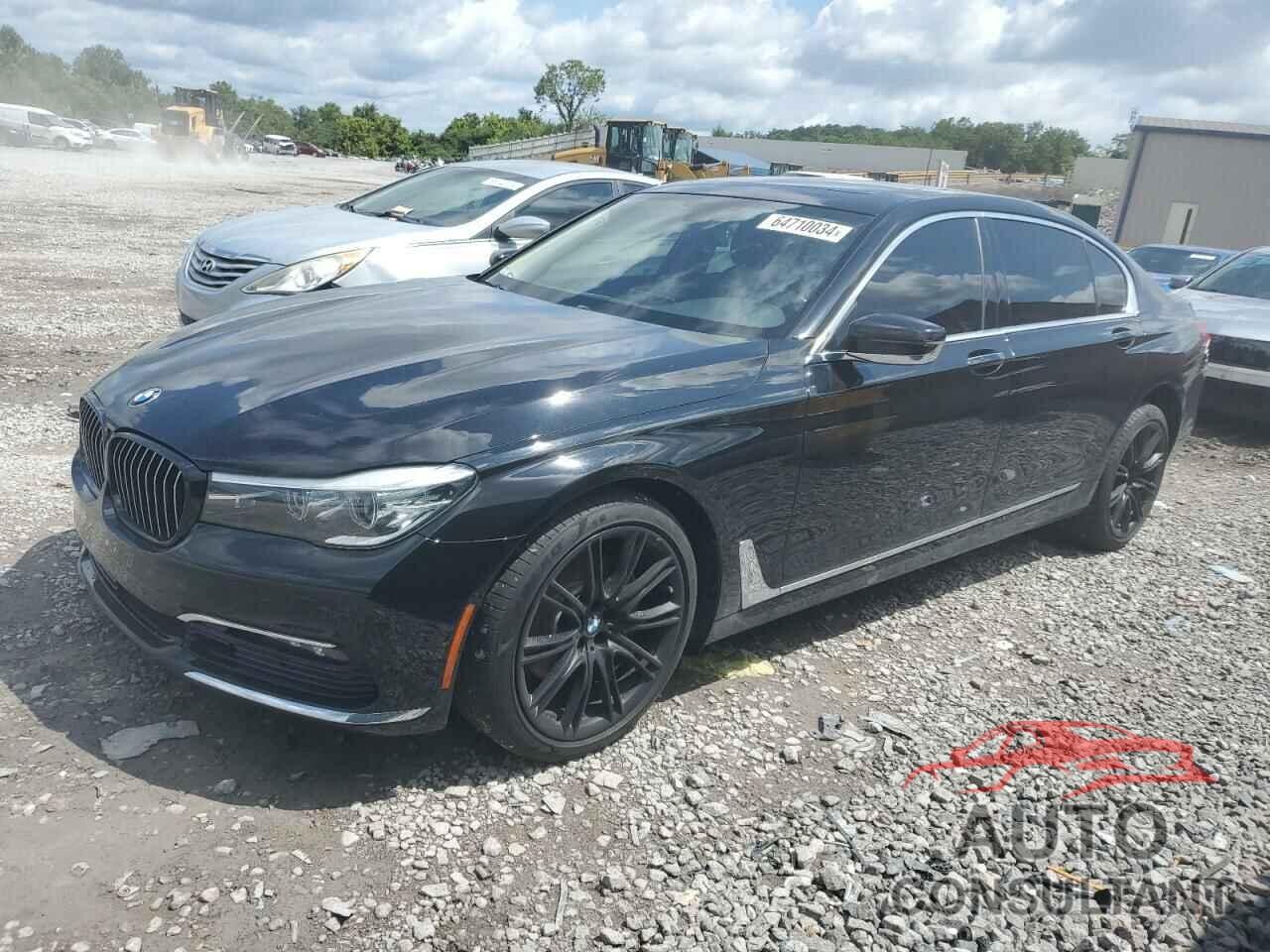 BMW 7 SERIES 2017 - WBA7E2C54HG740525