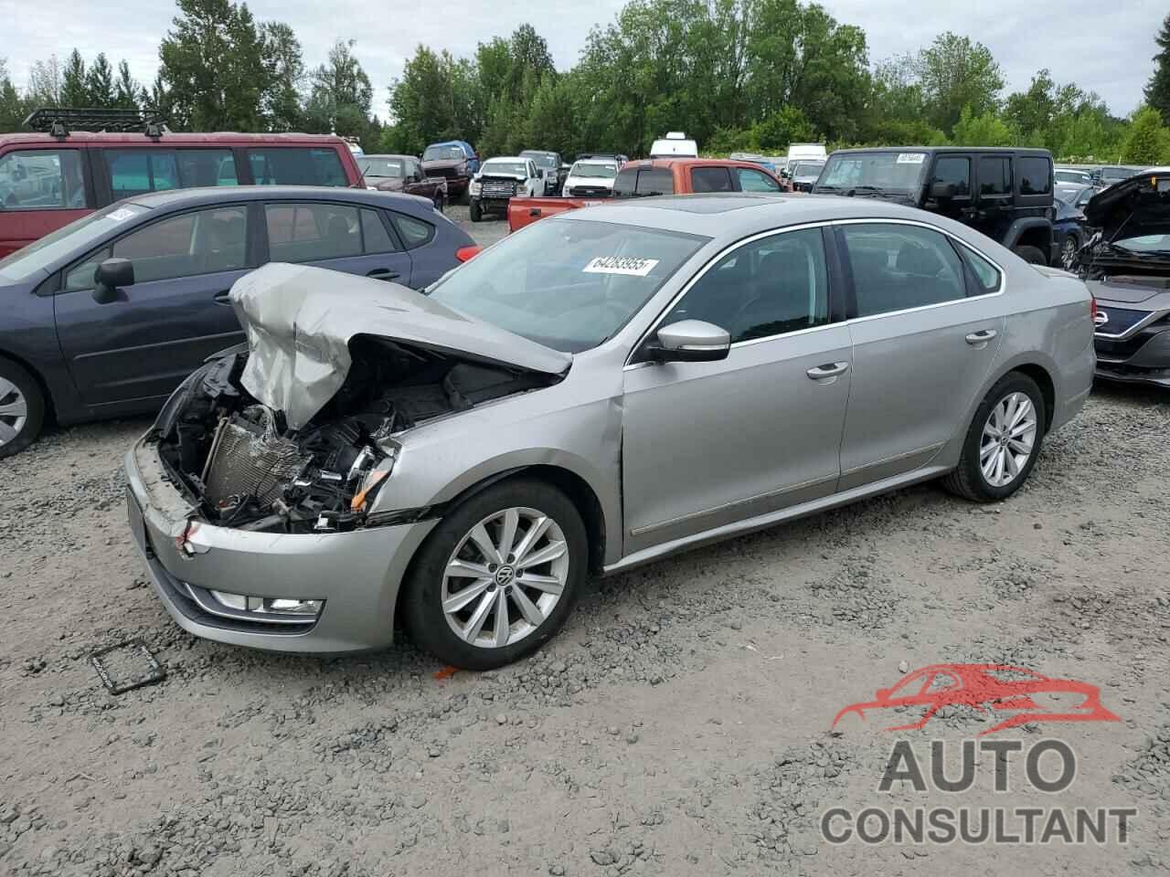 VOLKSWAGEN PASSAT 2013 - 1VWCP7A34DC118158