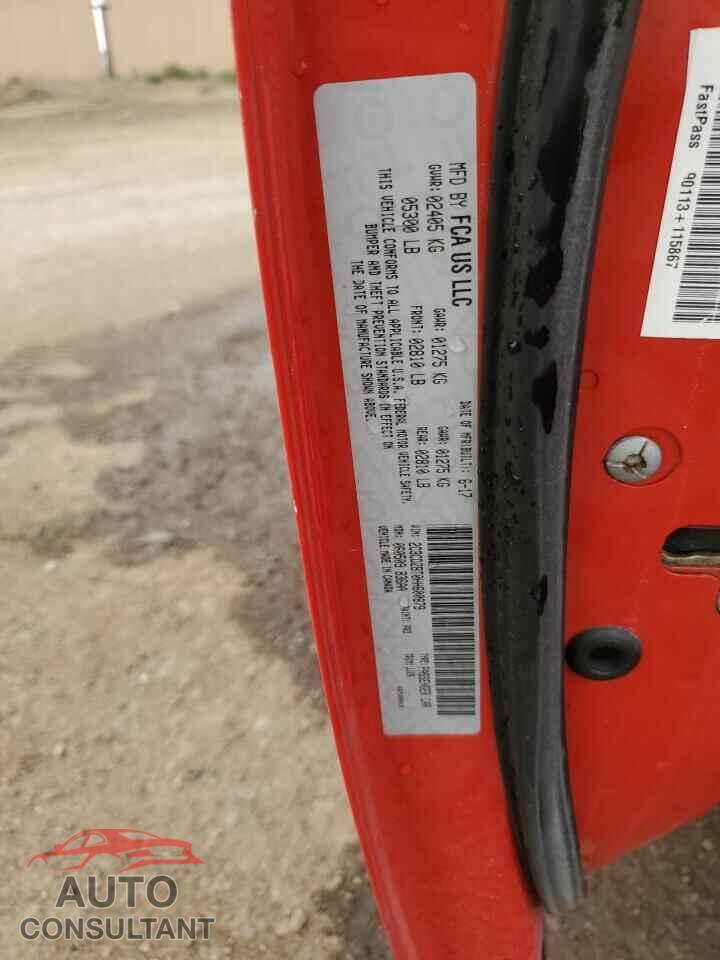 DODGE CHALLENGER 2017 - 2C3CDZBT0HH600879