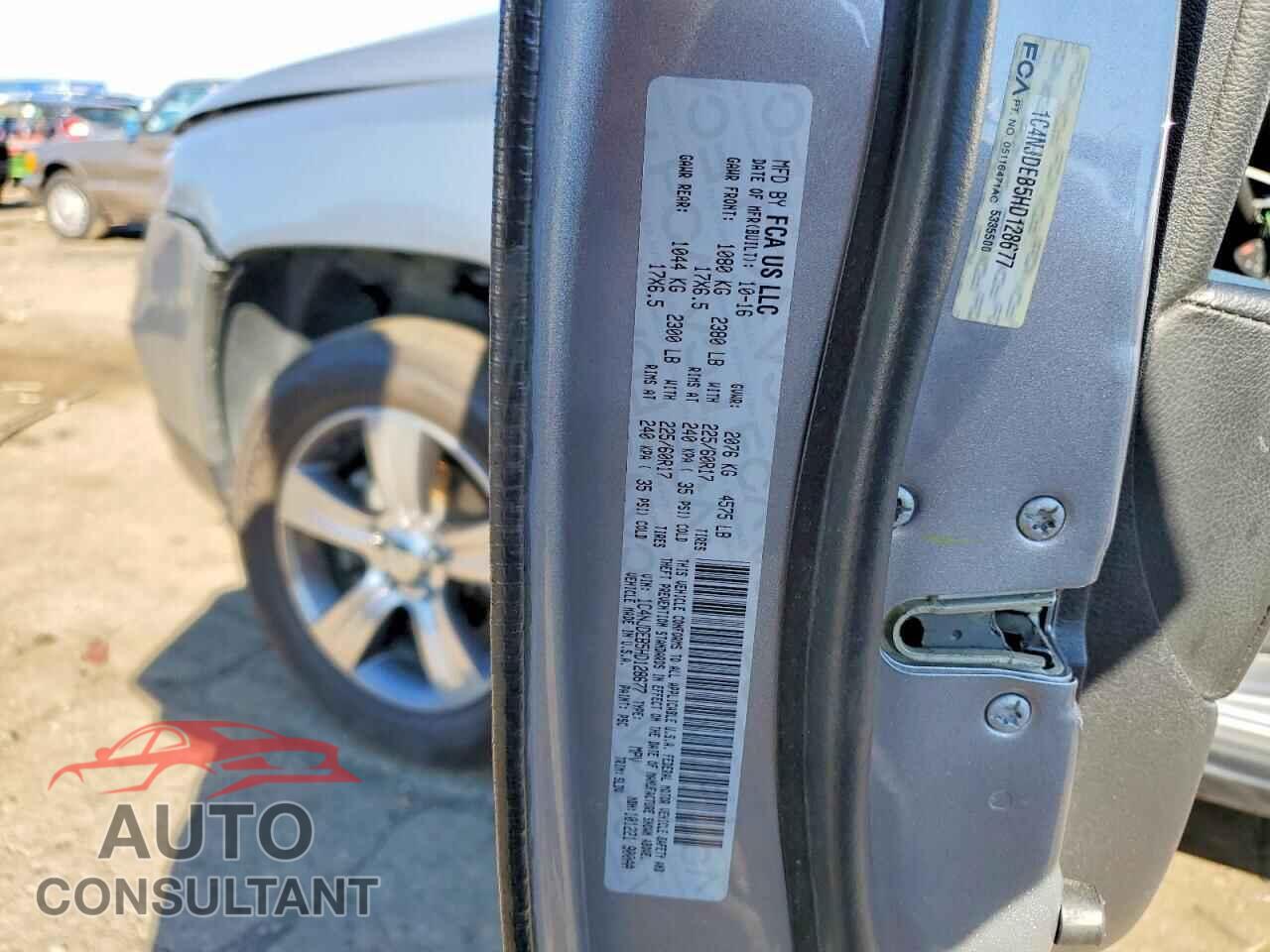 JEEP COMPASS 2017 - 1C4NJDEB5HD128677