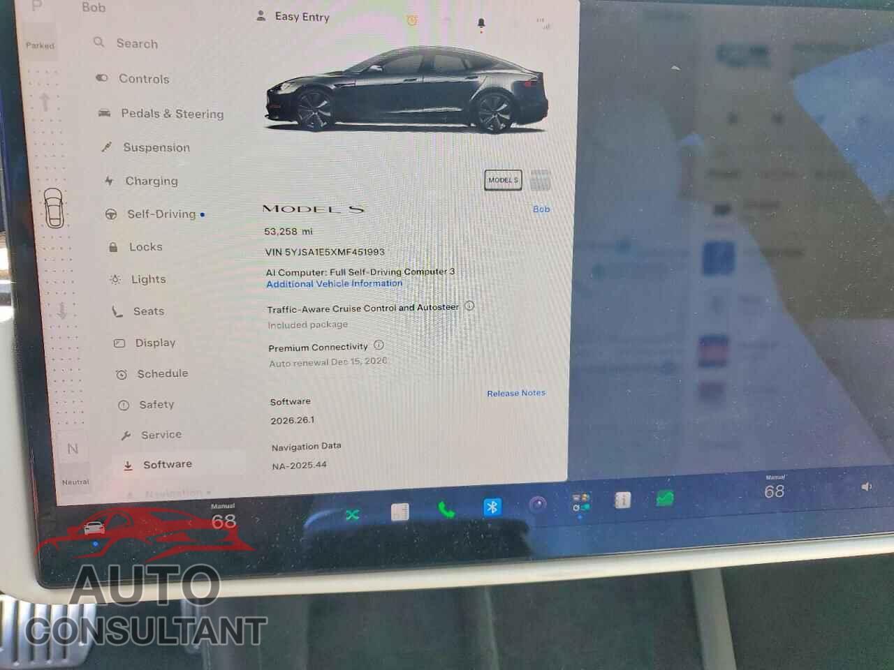 TESLA MODEL S 2021 - 5YJSA1E5XMF451993