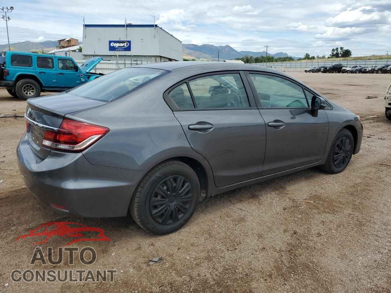 HONDA CIVIC 2013 - 2HGFB2F53DH545647