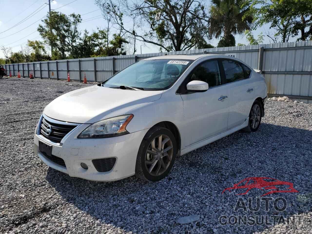 NISSAN SENTRA 2013 - 3N1AB7APXDL661419