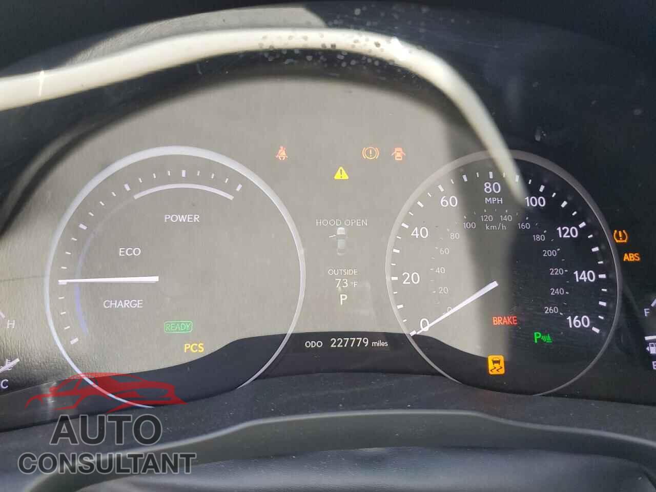 LEXUS ES300 2013 - JTHBW1GG9D2000667
