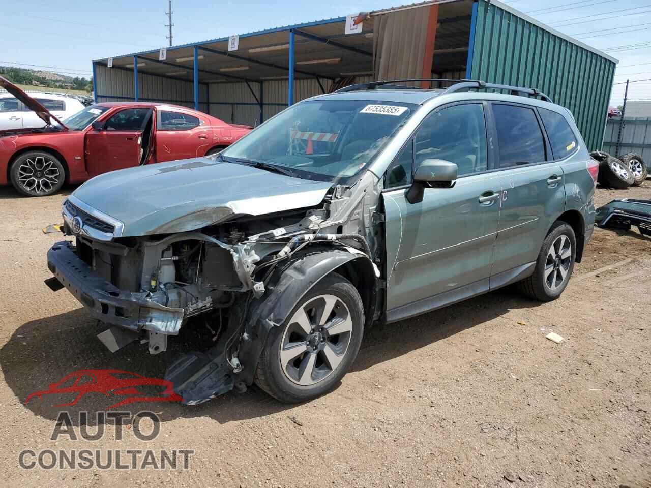 SUBARU FORESTER 2018 - JF2SJAEC3JH593873