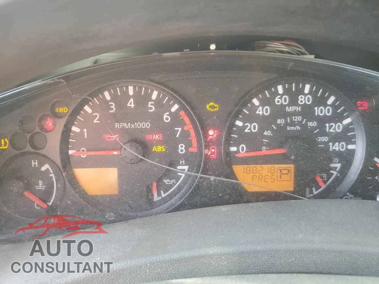 NISSAN FRONTIER 2012 - 1N6AD0FV3CC464993