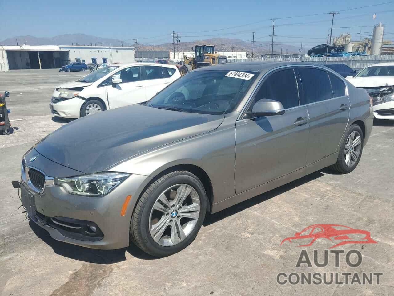 BMW 3 SERIES 2018 - WBA8B9C54JEE83182