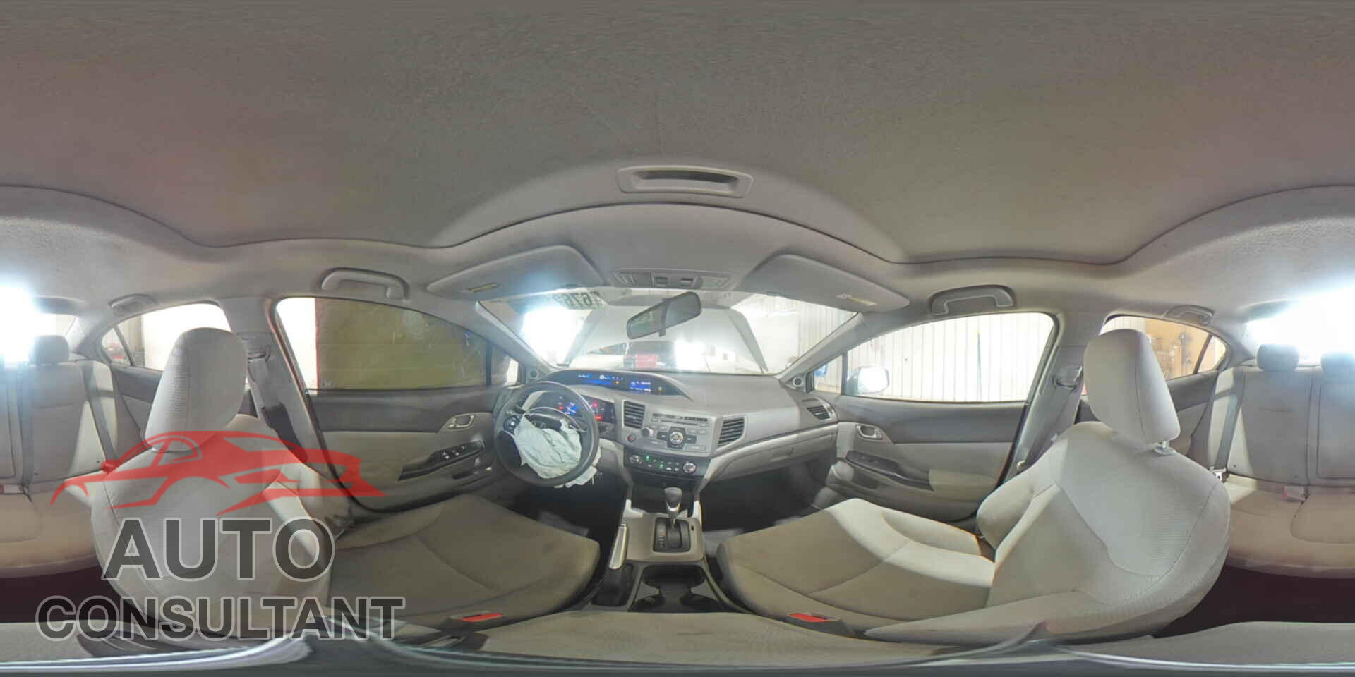 HONDA CIVIC 2012 - 2HGFB2F85CH595491