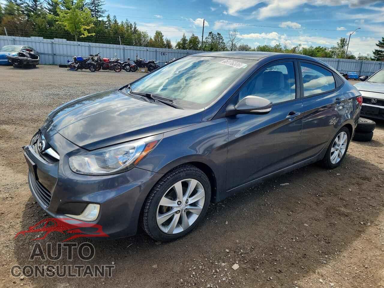HYUNDAI ACCENT 2012 - KMHCU4AE7CU052804
