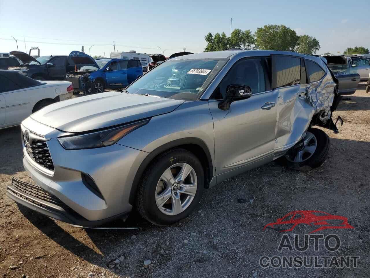 TOYOTA HIGHLANDER 2023 - 5TDKDRAH0PS034159