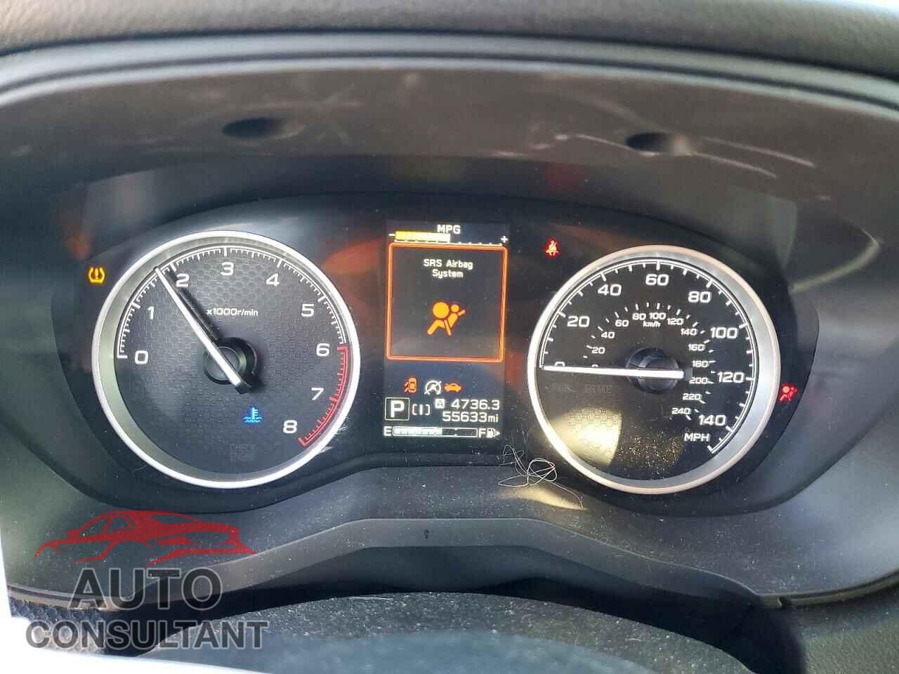 SUBARU FORESTER 2019 - JF2SKAEC3KH557003