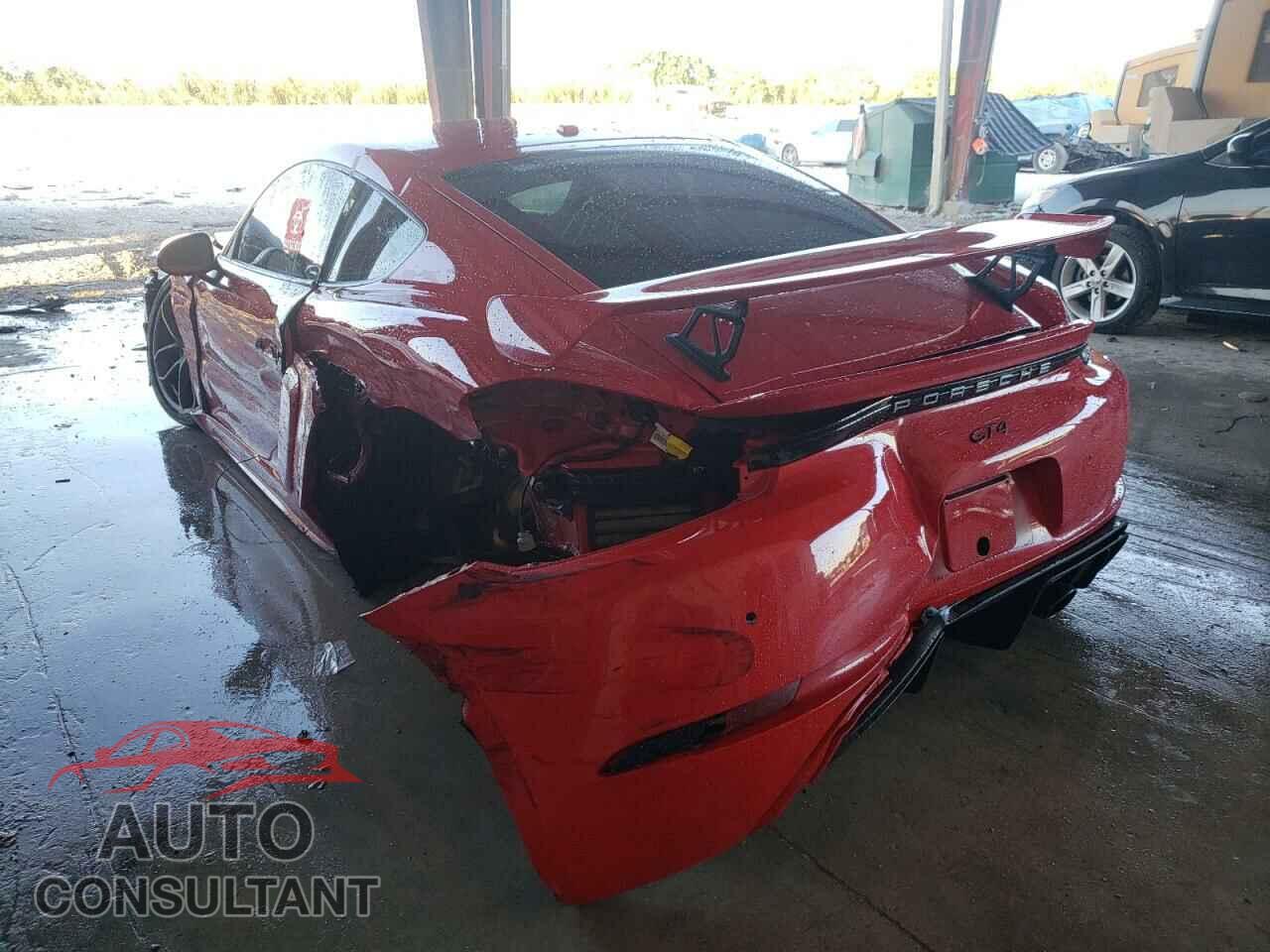 PORSCHE CAYMAN 2021 - WP0AC2A82MS289243