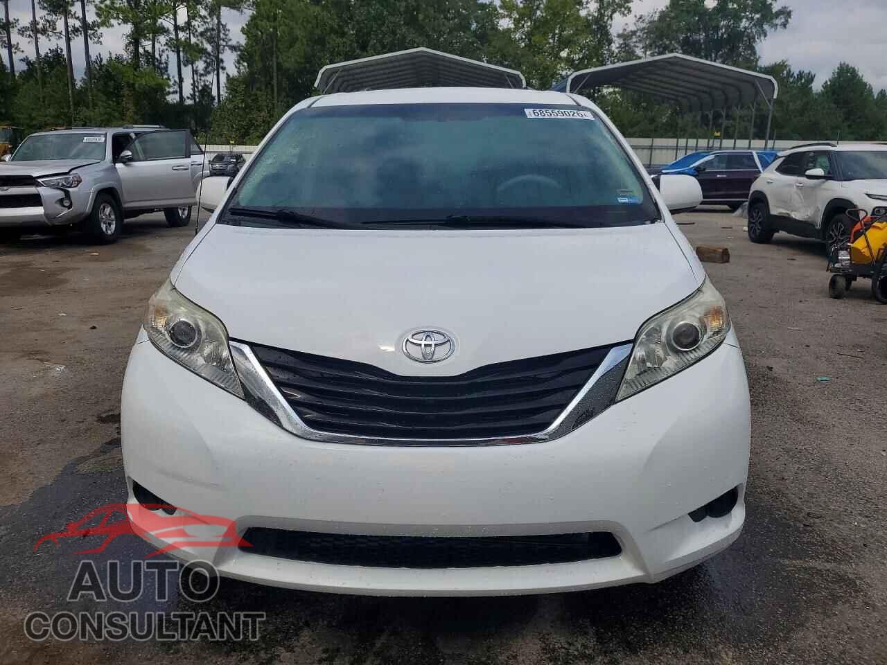 TOYOTA SIENNA 2012 - 5TDKK3DC3CS268910